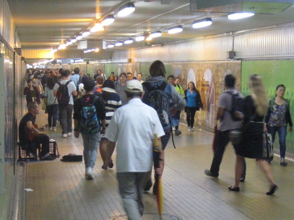 Central Station's tunnels...